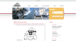 Desktop Screenshot of cdh-westfalen-mitte.de